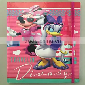 Minnie Notebook With Elastic Band thumbnail-1