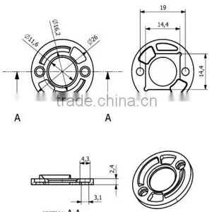 High Quality pc COB LED Holder for CLL020 thumbnail-2