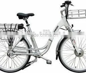 26" e- Bike With Unique Basket thumbnail-1