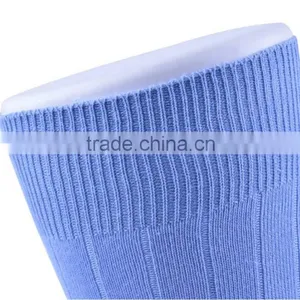 High Quality Pure Cotton Blank Color Dress Crew Socks Men thumbnail-4