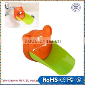 Kid Baby Faucet Extender Washing Hands Bathroom Sink Lovely Crab Tool Helper thumbnail-1