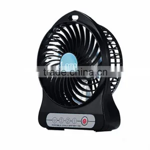Portable Mini Electric Fan Rechargeable Fan With USB Power Bank Strong Wind Mini Fan thumbnail-2