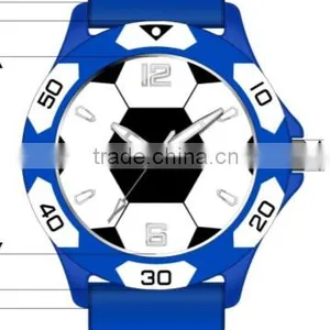 2016 Unique Design Leisure Sports Watch Silicone Analog Big Face Quartz Wrist Watches Jelly Silicone Sports Unisex Watches thumbnail-1