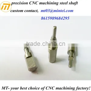 Dongguan Factory Custom Precision Cnc Machined/ Machining Stainless Steel Knurled Shaft thumbnail-2