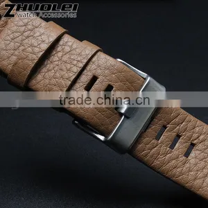 Leather Watch Strap 26mm With Fashionable Stainless Steel Buckle Wholesale 3PCS thumbnail-4