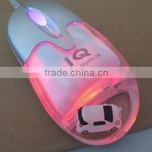 Aqua Mouse With Customized Floater Custom Computer Mouse thumbnail-1