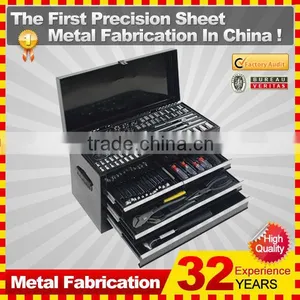 Rolling Stainless Steel Tool Chest thumbnail-1