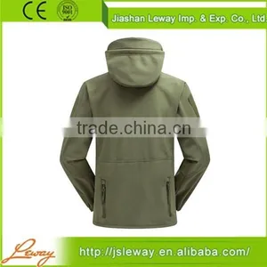 Custom High Quality New Hot Sale Popular Men's Softshell Jacket Wholesale thumbnail-2