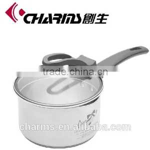 Charms Induction Cookware Stainless Steel Sauce Pan With Standing Lid thumbnail-1