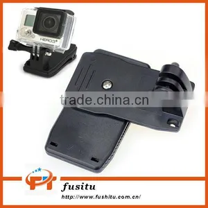 TMC 360 Rotate Quick Release Clip Mount Backpack Clamp For Gopro Hero 4/3+/3/2 thumbnail-1