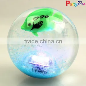 2015 Quality Products Factory Wholesale Custom Flashing Bouncing Balls With Flashing Light thumbnail-1
