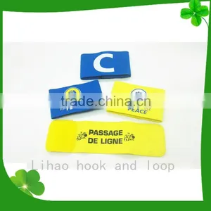 Polyester and Elastic Thread Material Soccer Captain Armband thumbnail-1