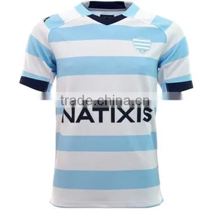 Stripe Custom Rugby Jersey With Tackle Twill thumbnail-3