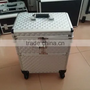 Trolley Vanity Beauty Box With 360 Degree Wheels thumbnail-4