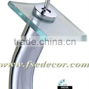 Australian Standard Rectangular Glass Spout Bathroom Taps thumbnail-1