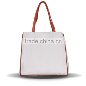 Constellation Series Embroidery And Printed Cotton Leo Women Shopping Shoulder Bag thumbnail-2