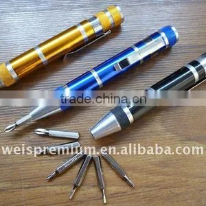 Promotional Aluminium Mini Screwdriver Tool Pen thumbnail-1