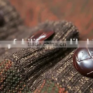 2015 Winter Lapels Cultivate One's Morality Men Sweater Knit Cardigan for Custom Wholesale Sweaters thumbnail-5