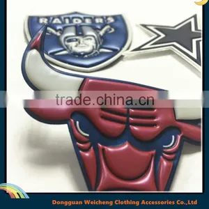 3d Silicone Patches,silicone Rubber Patch, Garment Pvc Badge, thumbnail-3