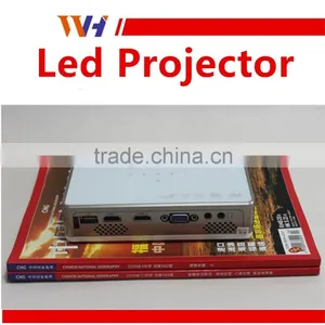 New Mini 1080P 400 ANSI Lumen HDMI Digital DLP Portable 3D Projector thumbnail-2
