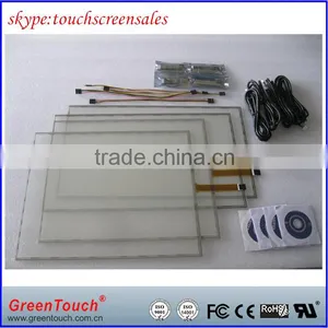 17 Inch 5 Wire Resistive Touch Screen With USB/RS232 Interface for Replacement thumbnail-1