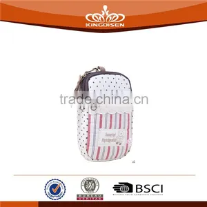Korean Style Elegant Canvas Arm Bags for Mobile Phone thumbnail-2