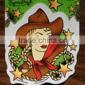 Custom Eco-friendly Vinyl Material Car Sticker and Heat Resistant Outdoor Cling Sticker for Car Windows ---DH20443 thumbnail-1