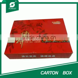 HIGH QUALITY STANDARD KRAFT RED CARTON BOX thumbnail-1