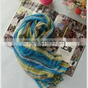 Fashion Raw Twill Silk Scarf/scarves thumbnail-1