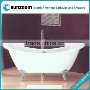 CUPC Certified Size Corner Bathtub, 4 Foot Bathtub, Pool Spa thumbnail-1