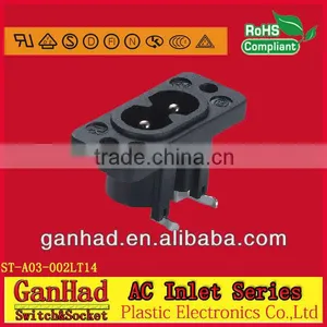 C8 IEC AC INLET 2.5A 250V AC thumbnail-1