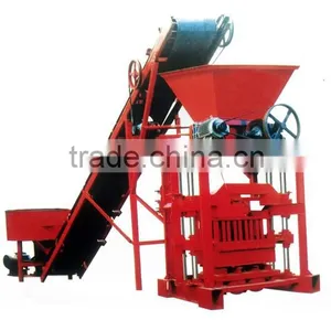 Concrete Block Machine QTJ4-26C Semi-automatic Small Cement Block Making Machine thumbnail-2