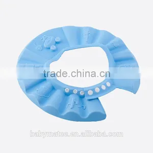 Babymatee Soft Stretchy Hairdressing Washing Hat Children Lovely Soft Shampoo Bath Shower Cap thumbnail-5