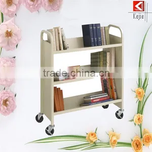 2015 Stainless Steel Mobile Cart Stainless Steel Cart With Wheels Coffee Cart Furniture With Good Quality thumbnail-4