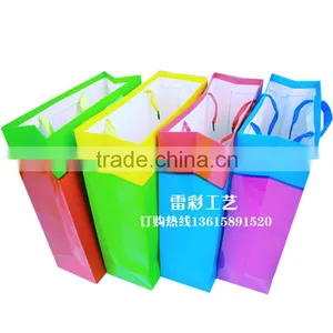 Cheap Advertising Paper Bag Made of Kraft Paper With High Quality thumbnail-5