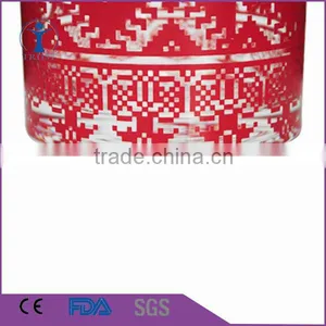 Best Selling High Quality Colorful Decal Glass Candle Jar thumbnail-4