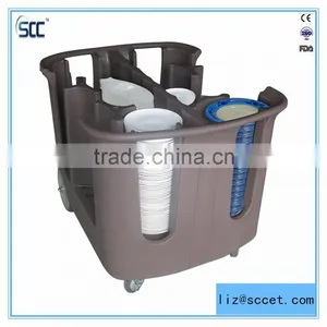 Roto Mould Plastic Dish Storage Caddies, Dish Caddies for Plates thumbnail-1