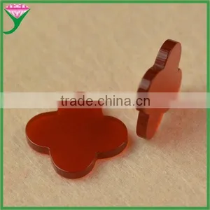 Wholesale Cheap Prices Double Flat Flower Cut Natural Fire Red Agate Slices, Agate Slices Polished thumbnail-4