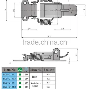 SK3-011AK Spring Latch / Toggle Latch thumbnail-2