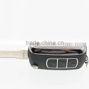 Bentley. VW Folding Car Remote Fake Key, 3 Buttons thumbnail-3