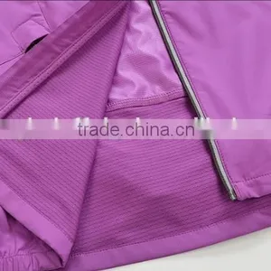 Wholesale Women Reflective Hooded Softshell Jacket Plus Size thumbnail-4