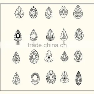 Crystal Chandelier Part,crystal Chandelier Parts,crystal Glass Prism Pendant ,Crystal Sparepart thumbnail-1