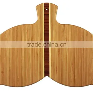 Original Design Vegetable Cutting Board Bamboo Whale Tail Bamboo Cutting and Serving Board Animal Shaped Cutting Board thumbnail-1