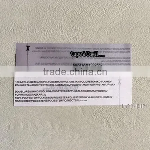 Double Side Offset Printed Nylon Wash Care Label thumbnail-5