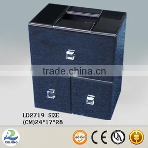 Ruijing Modern Glass Blue Drawer Jewelry Box thumbnail-1