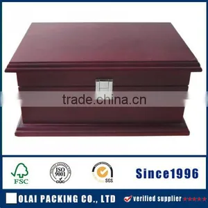 Hot Sale Octagon Customized Red Tea Boxes thumbnail-1