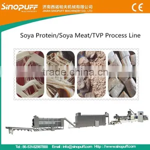Soy Steak Protein Extruder/Textured Soya Vegetable Protein Production Line thumbnail-1
