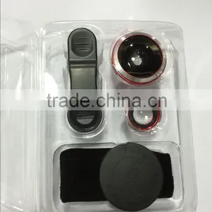2016 Hotting 0.5x Super Wide Angle Lens +20x Macro High Quality Universal 2 in 1 Clip Camera Lens thumbnail-4