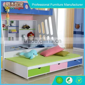 Hot-selling Adult Bunk Beds Fittings , Metal Bunk Bed With Desk, Japanese Bunk Bed thumbnail-3