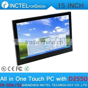 2015 NEW Desktop Computer Touchscreen All in One Computer With 5 Wire Gtouch 15 Inch 6COM LPT 4G RAM ONLY Dual 1000Mbps Nics thumbnail-4